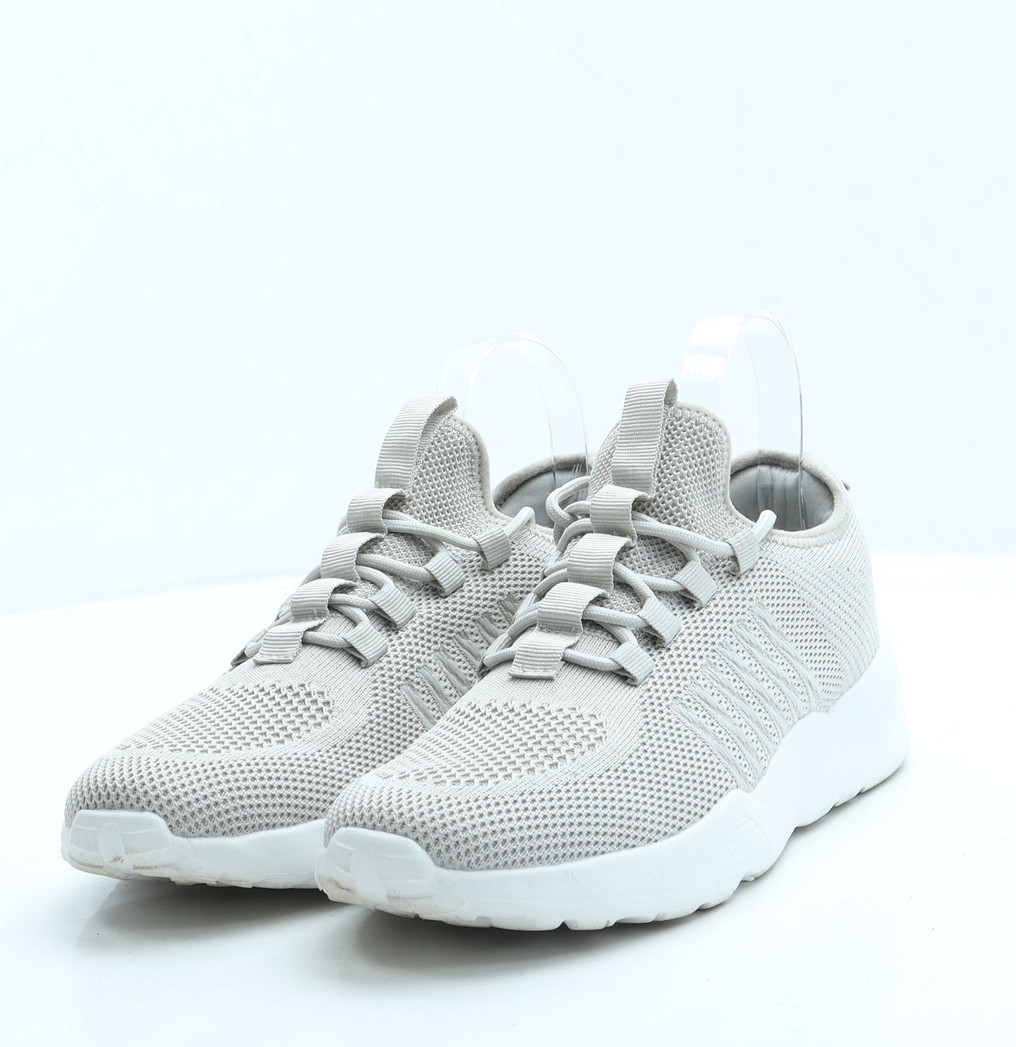 George Womens Grey Polyester Trainer UK 6 39