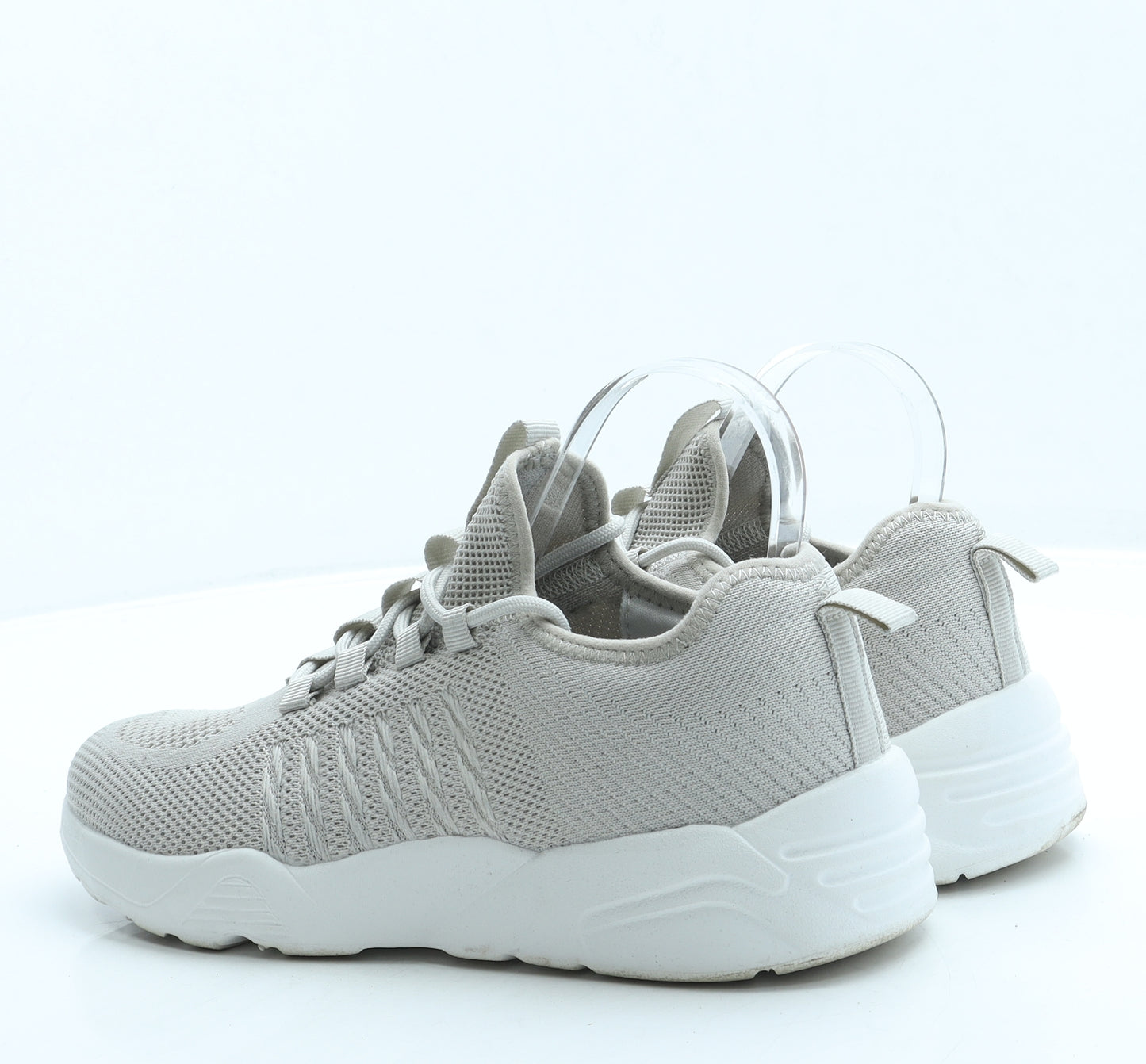 George Womens Grey Polyester Trainer UK 6 39