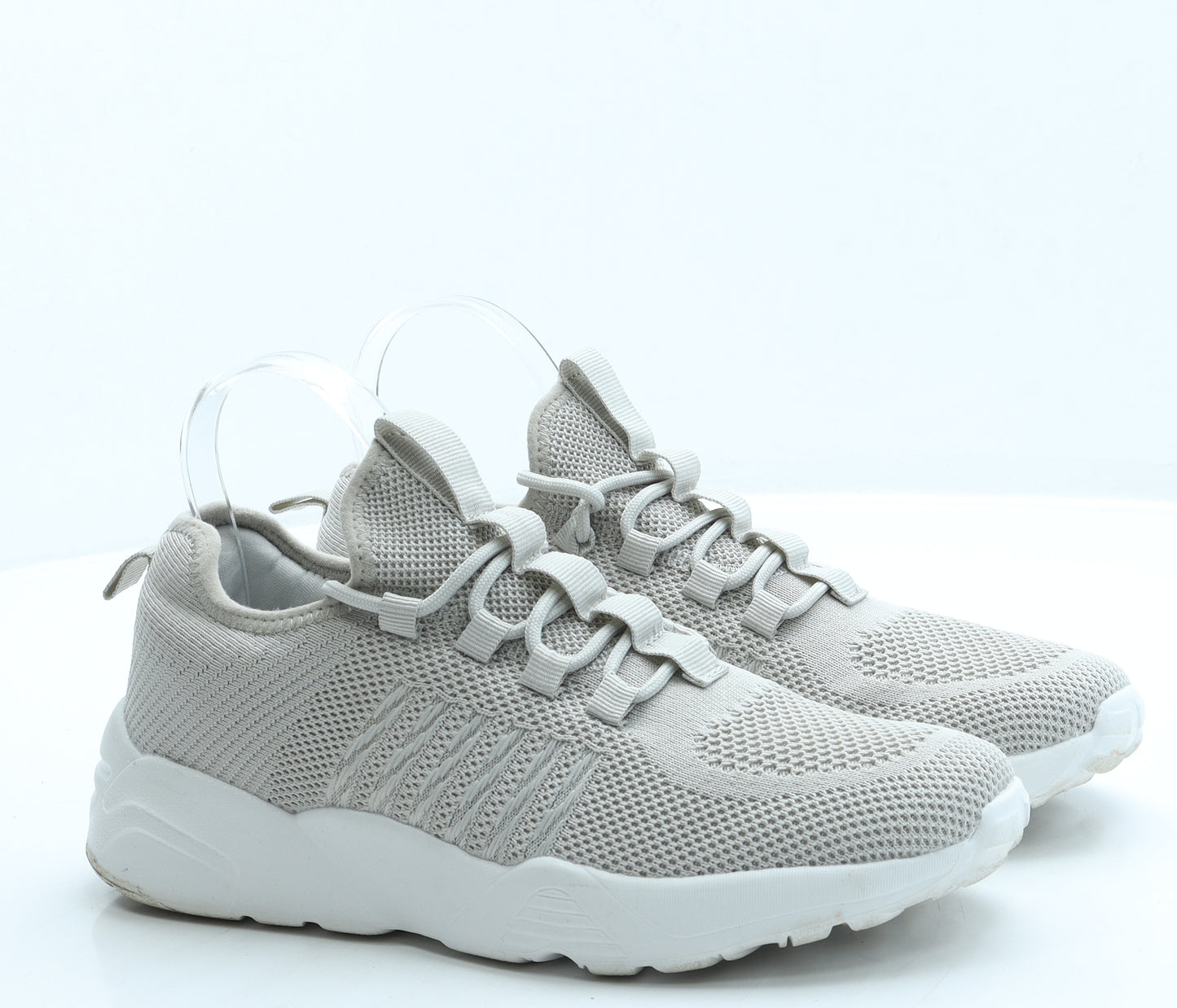 George Womens Grey Polyester Trainer UK 6 39
