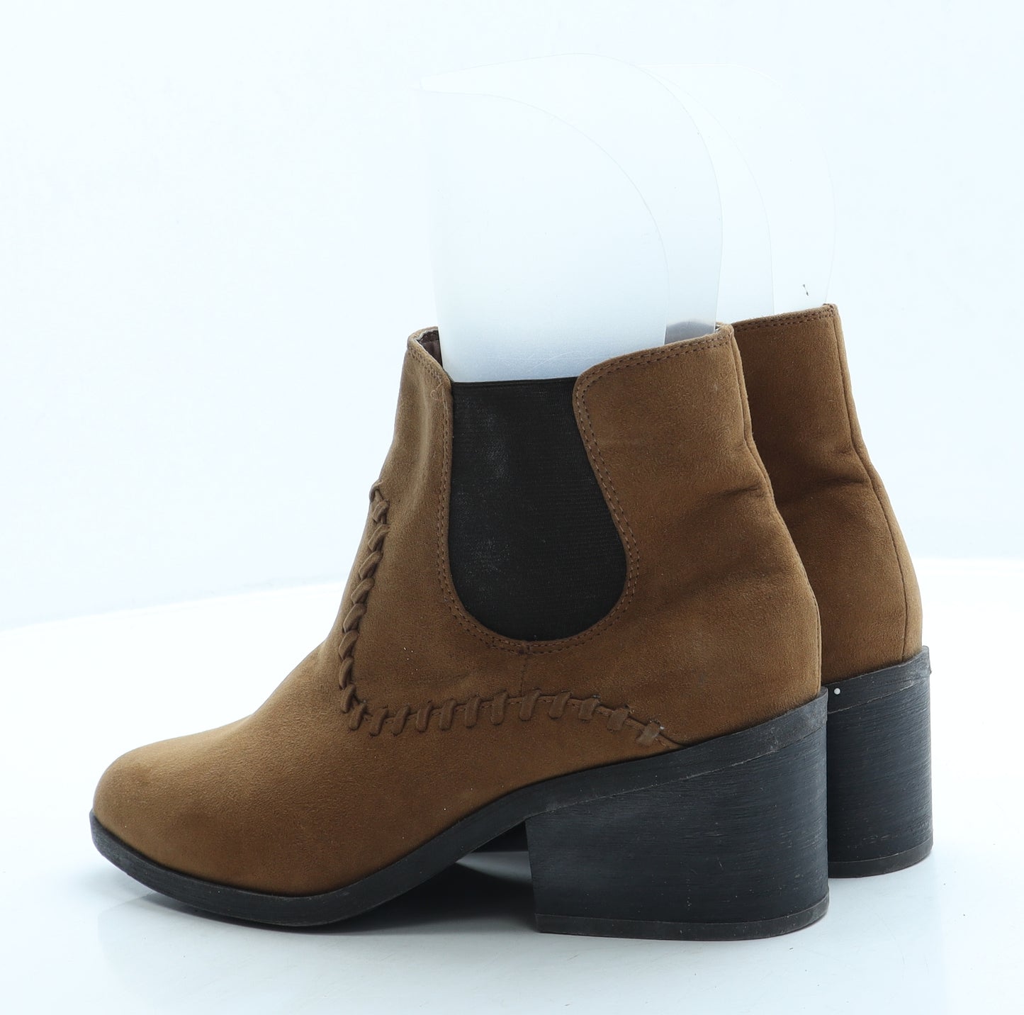 New Look Womens Brown Suede Chelsea Boot UK 5 38