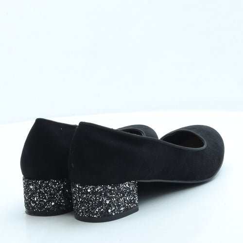 George Womens Black Suede Court Heel UK 7 41