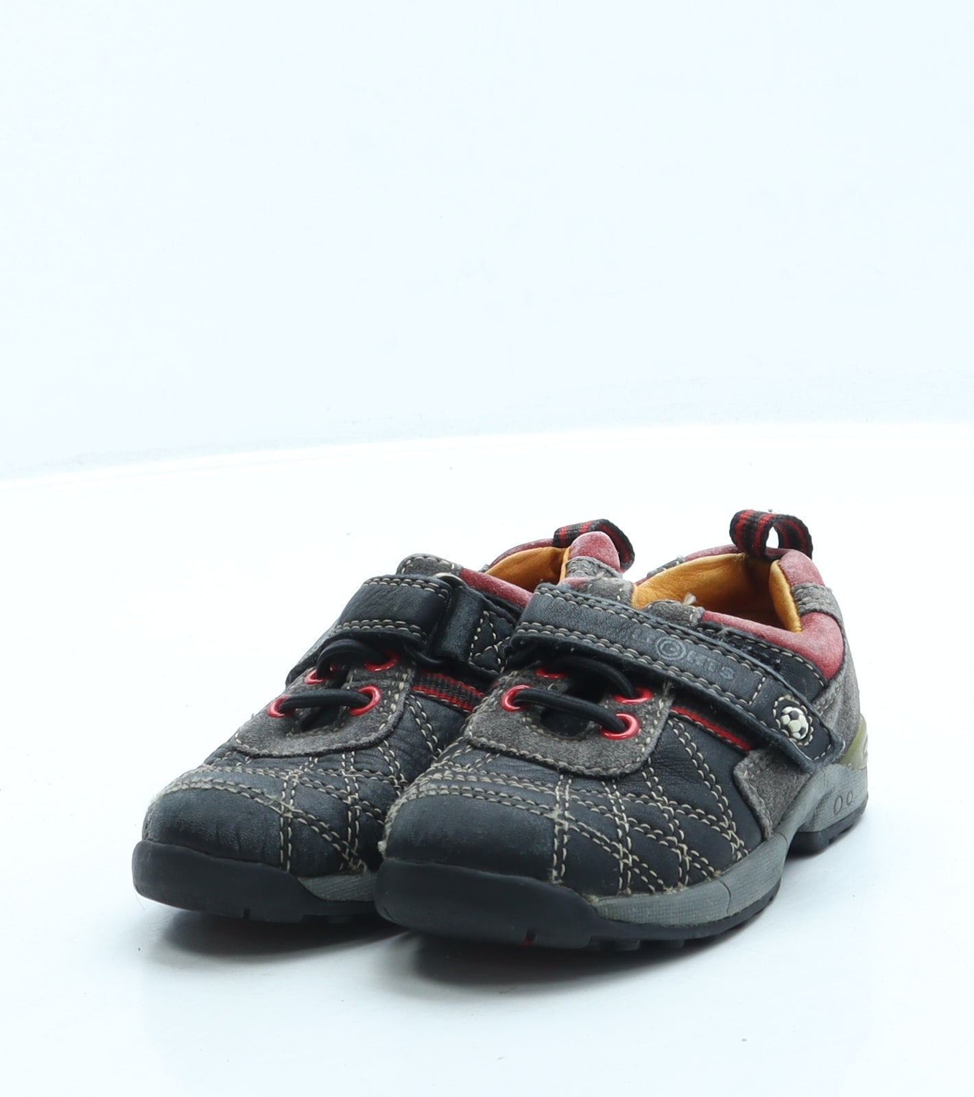 Clarks Boys Black Polyester Trainer UK 4.5 - Football