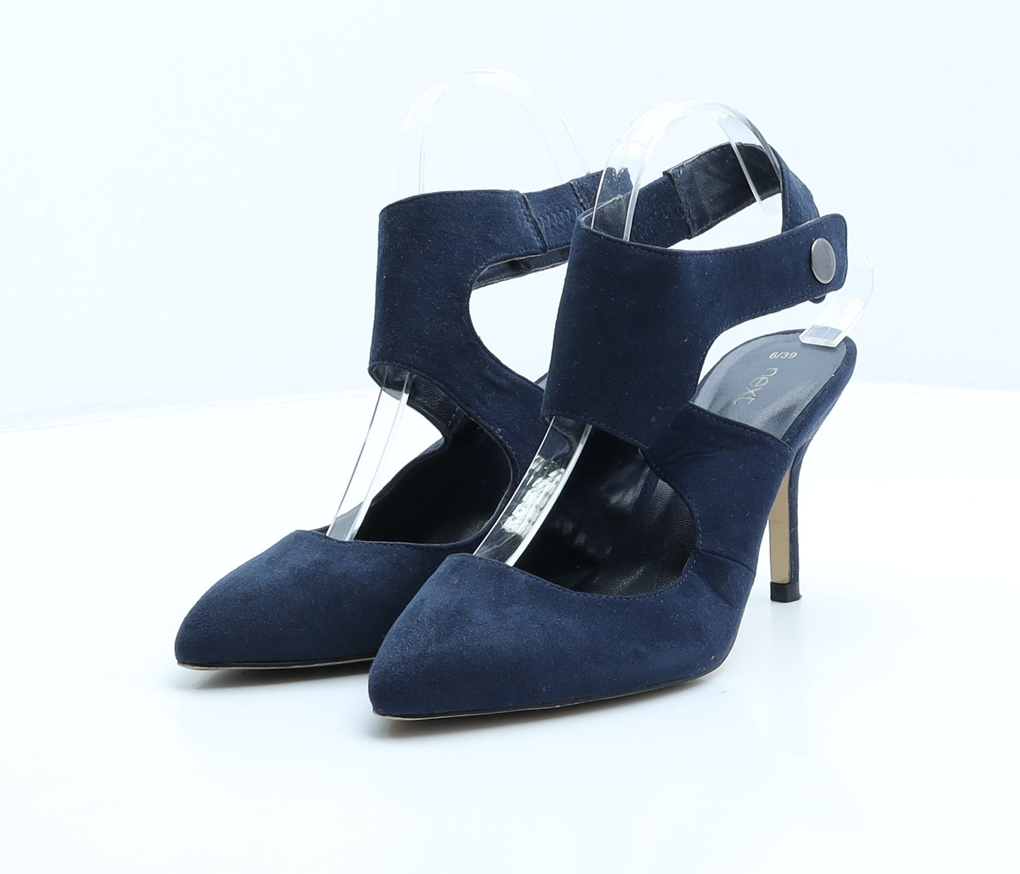 NEXT Womens Blue Polyester Slingback Heel UK 6 39