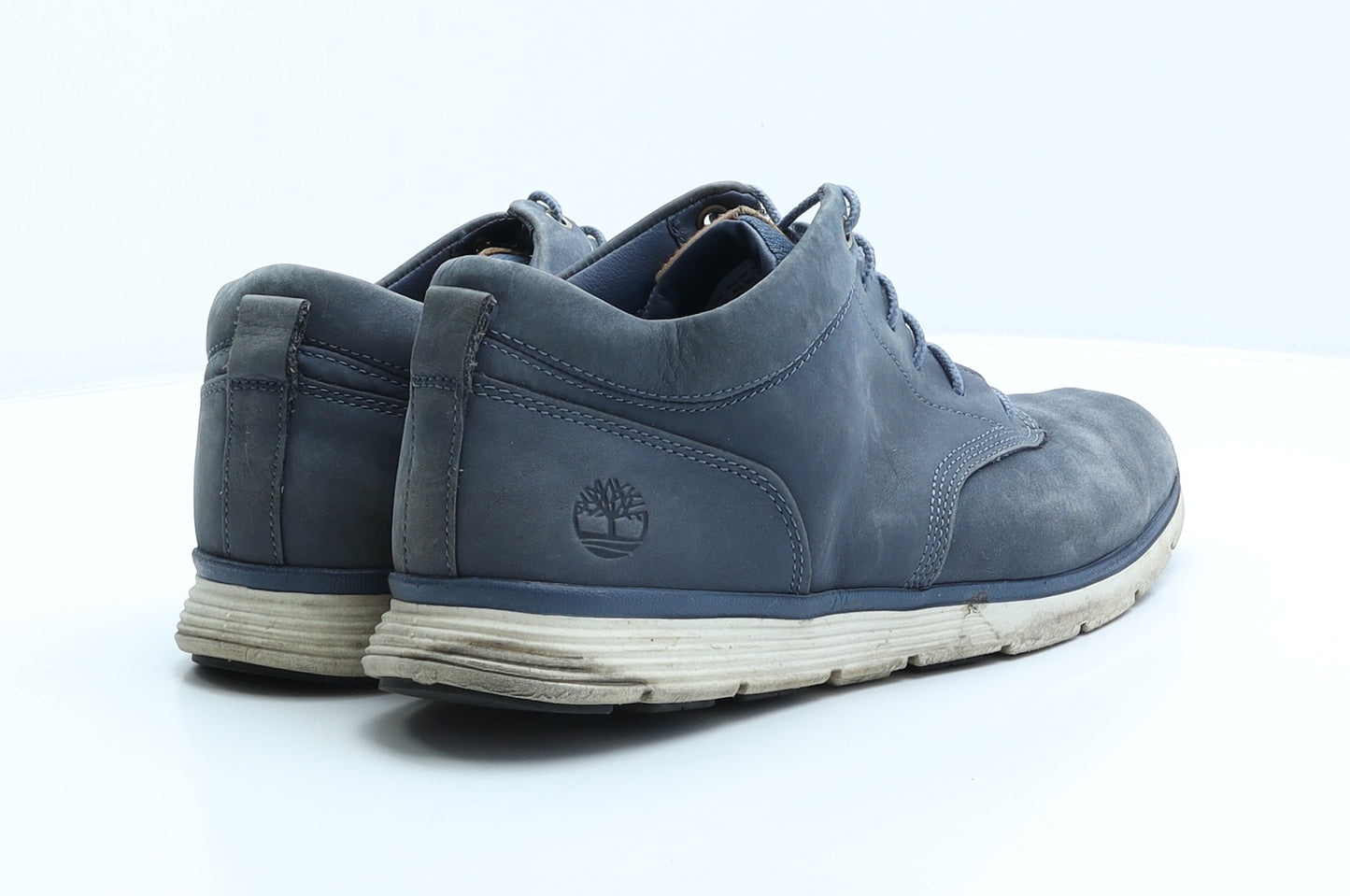 Timberland Mens Blue Leather Trainer UK 10 44.5 US 10.5