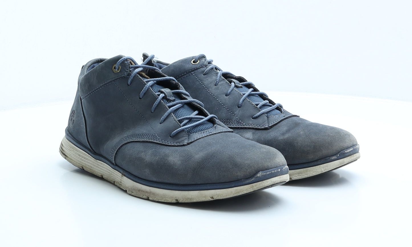 Timberland Mens Blue Leather Trainer UK 10 44.5 US 10.5