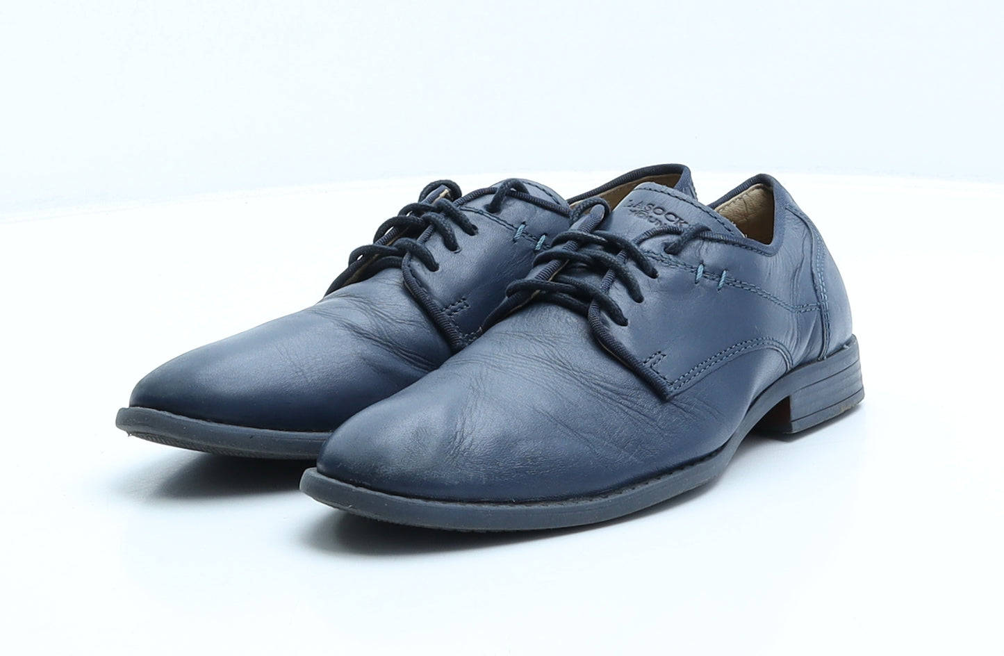 Lasocki Boys Blue Leather Derby Dress UK 2 34