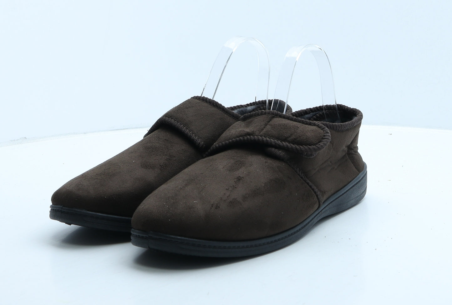 The Slipper company Mens Brown Suede Loafer Slipper UK 10 - House Slippers