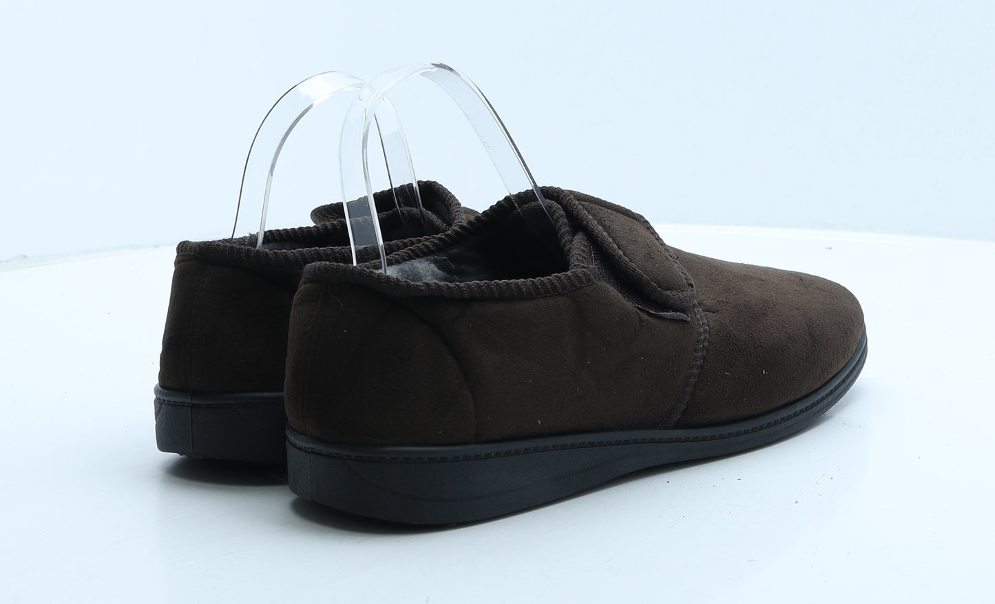 The Slipper company Mens Brown Suede Loafer Slipper UK 10 - House Slippers