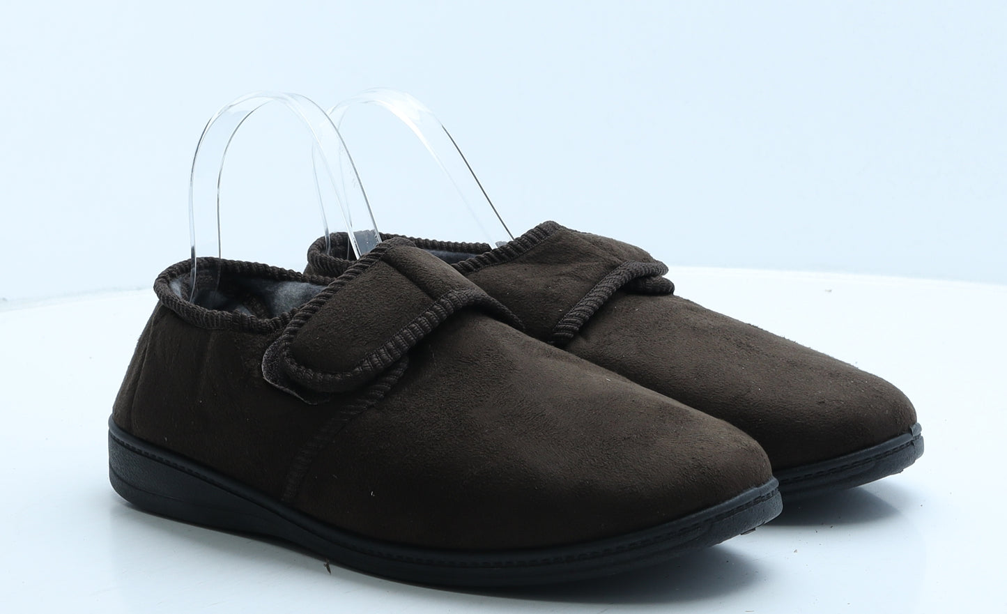 The Slipper company Mens Brown Suede Loafer Slipper UK 10 - House Slippers