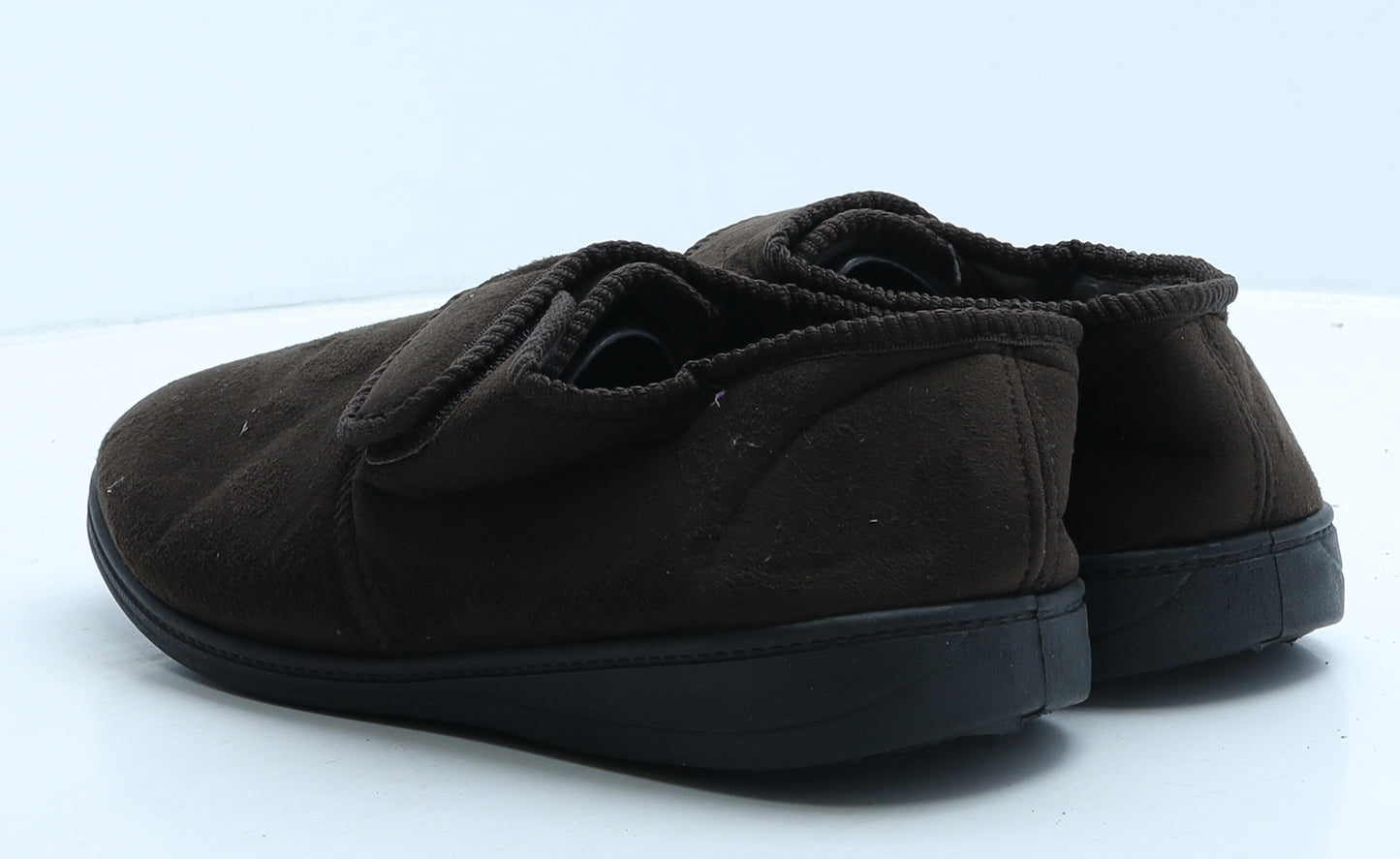 The Slipper company Mens Brown Suede Loafer Slipper UK 10 - House Slippers