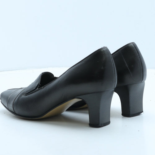 Preworn Womens Brown Leather Court Heel UK 4