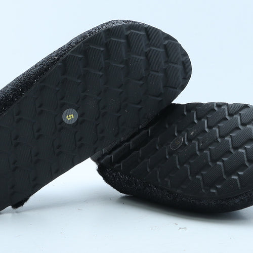 TU Womens Black Synthetic Slip On Slipper UK