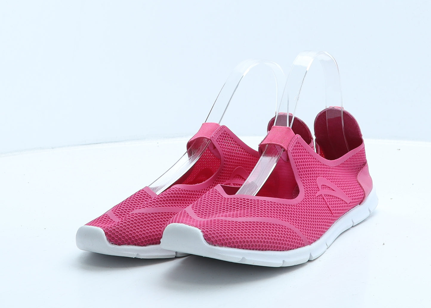 F&F Womens Pink Rubber Trainer UK 7 40
