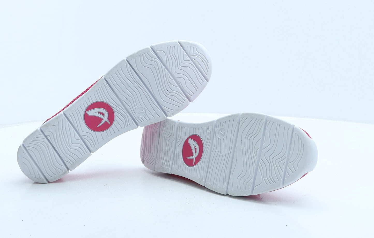 F&F Womens Pink Rubber Trainer UK 7 40
