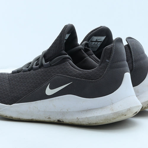 Nike Mens Grey Geometric Fabric Trainer UK 10 45