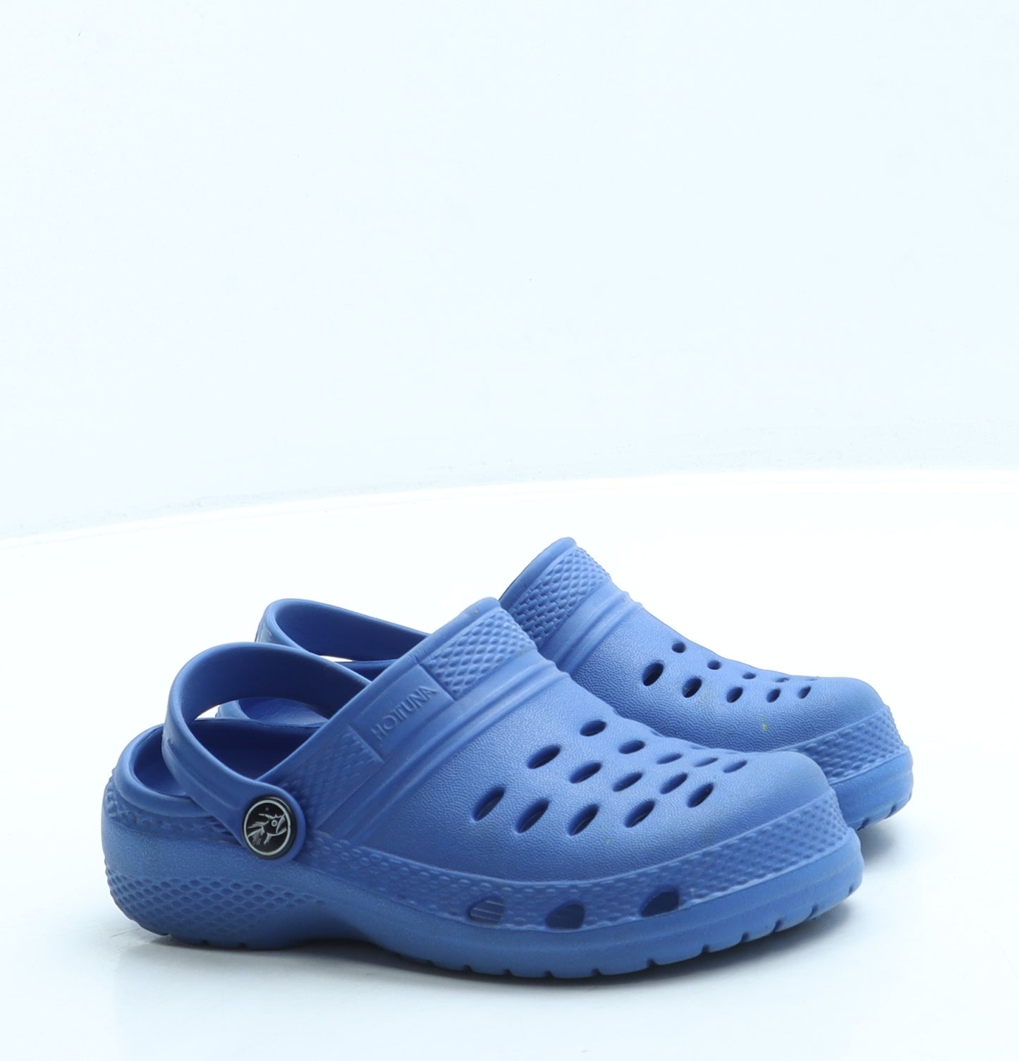 Hot Tuna Boys Blue Rubber Clog Sandal UK 9 27
