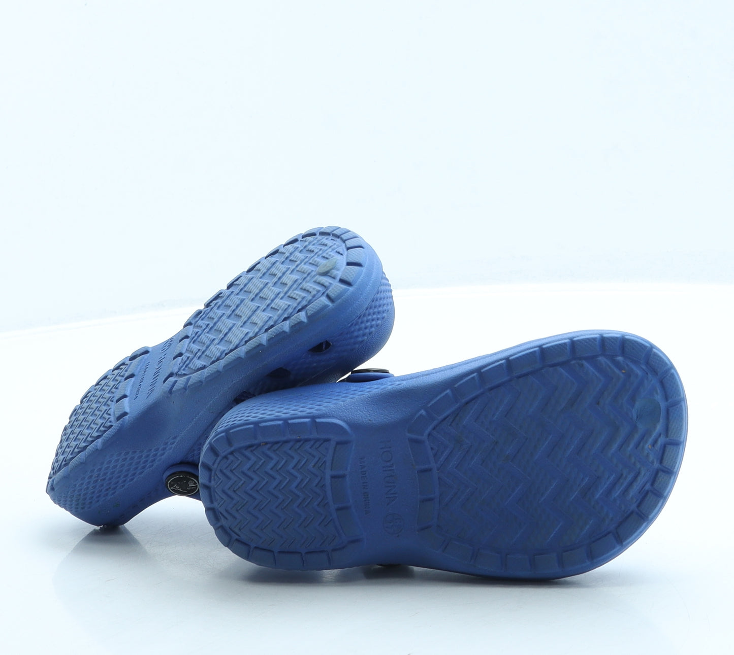 Hot Tuna Boys Blue Rubber Clog Sandal UK 9 27