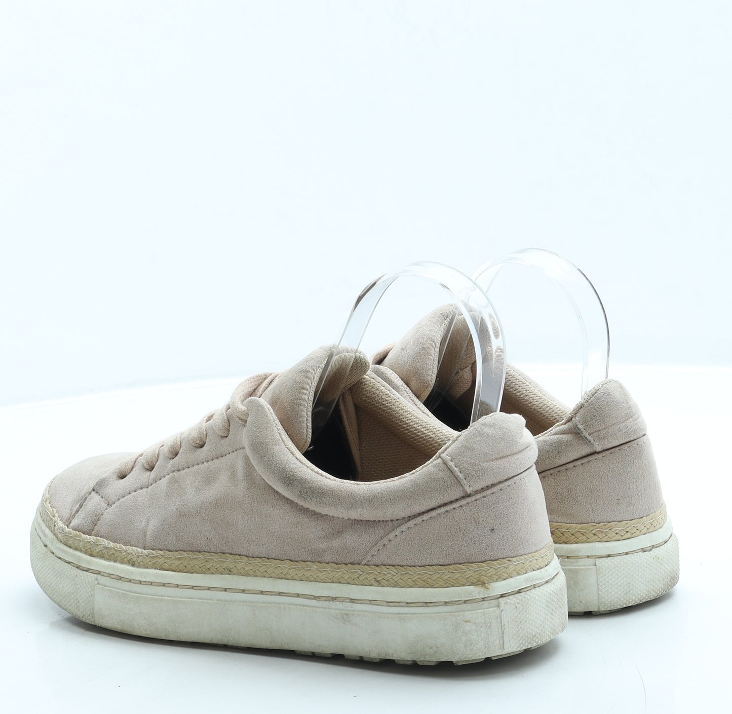 New Look Womens Pink Suede Trainer UK 6 39