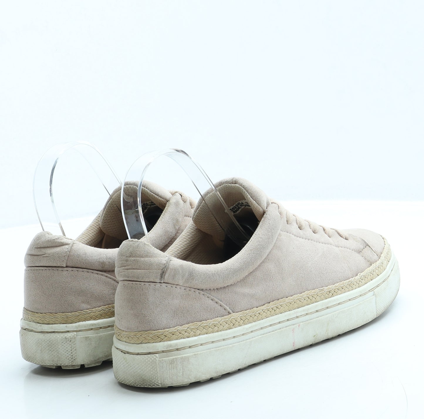 New Look Womens Pink Suede Trainer UK 6 39