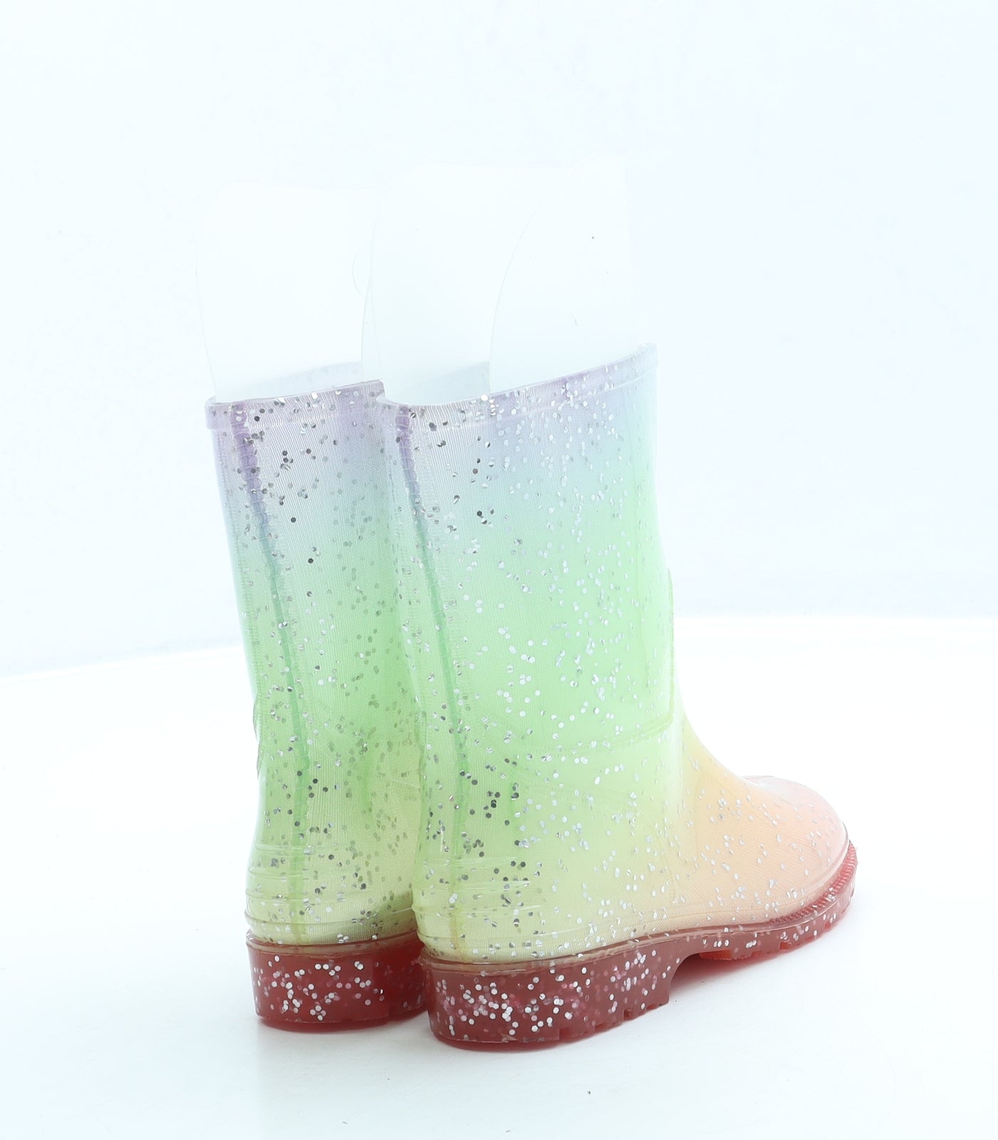 TU Girls Multicoloured Rubber Wellies Boot UK 7