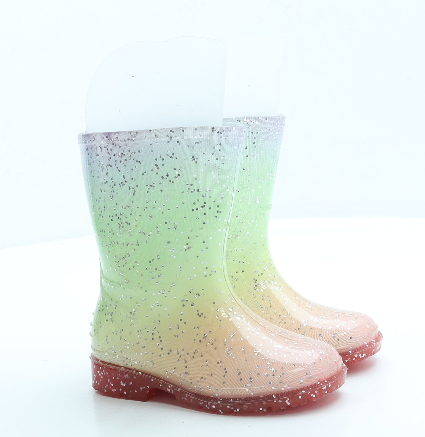 TU Girls Multicoloured Rubber Wellies Boot UK 7
