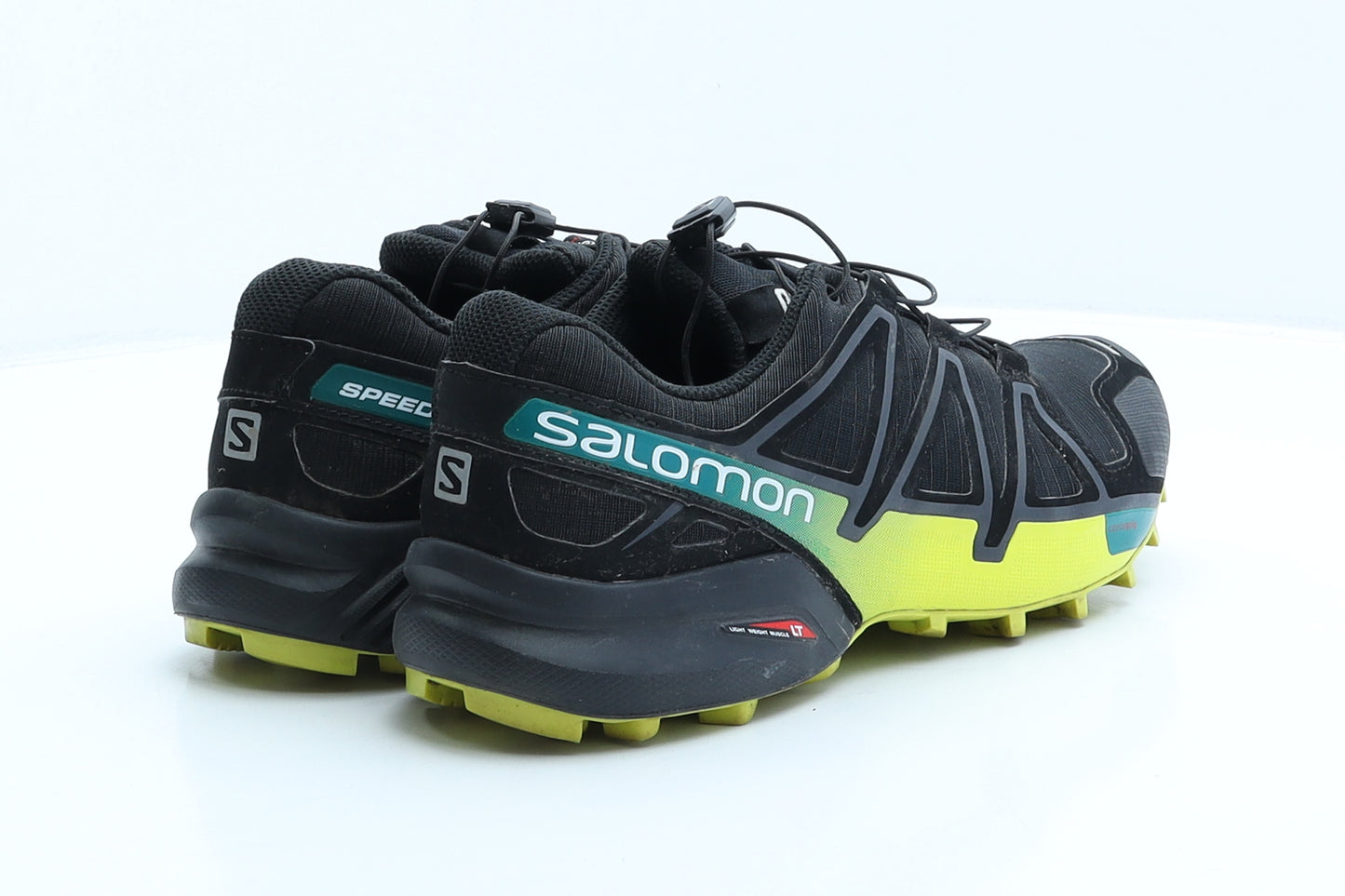 Salomon Mens Multicoloured Geometric Polyester Trainer UK 6.5 40 US 7 - Speed Cross 4