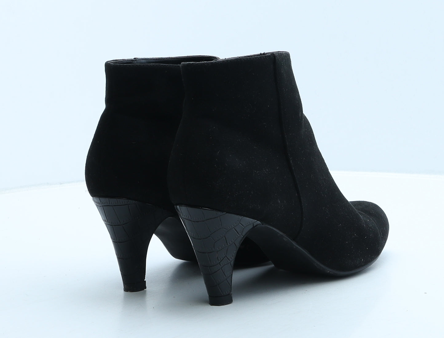 George Womens Black Suede Bootie Boot UK 5 38