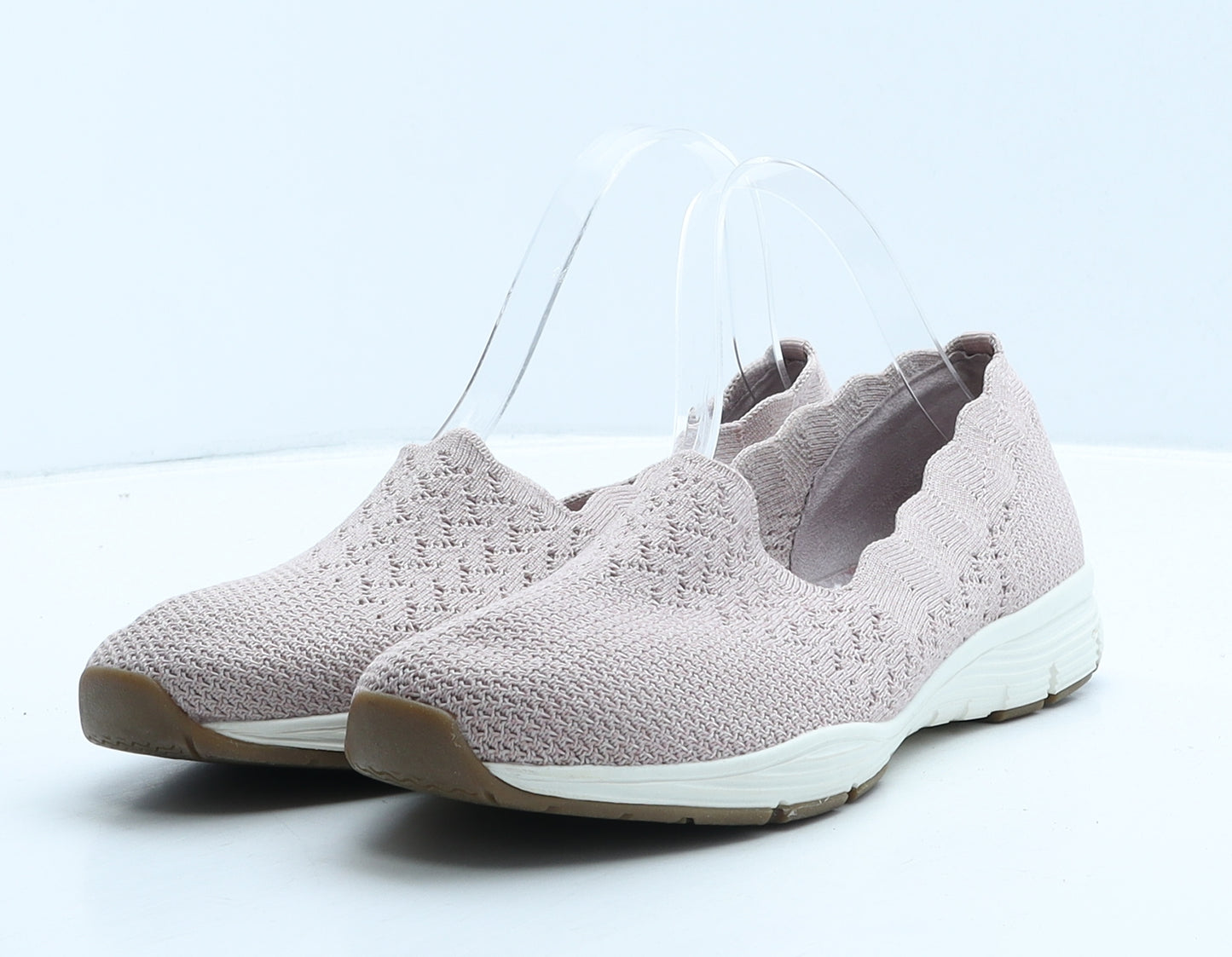 Skechers Womens Pink Fabric Trainer UK 5 38
