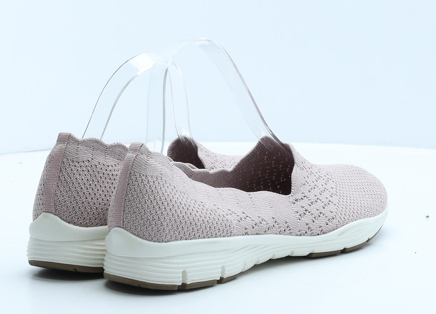 Skechers Womens Pink Fabric Trainer UK 5 38