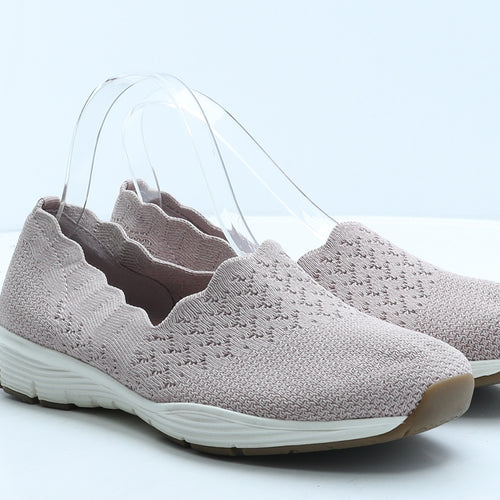 Skechers Womens Pink Fabric Trainer UK 5 38