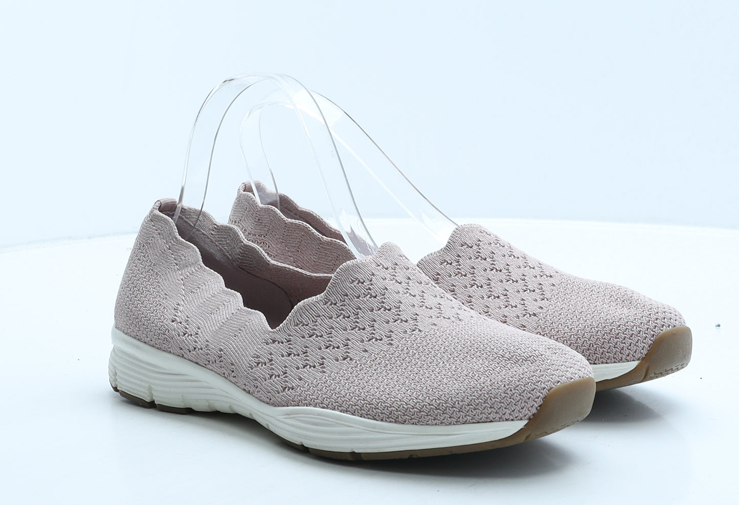 Skechers Womens Pink Fabric Trainer UK 5 38