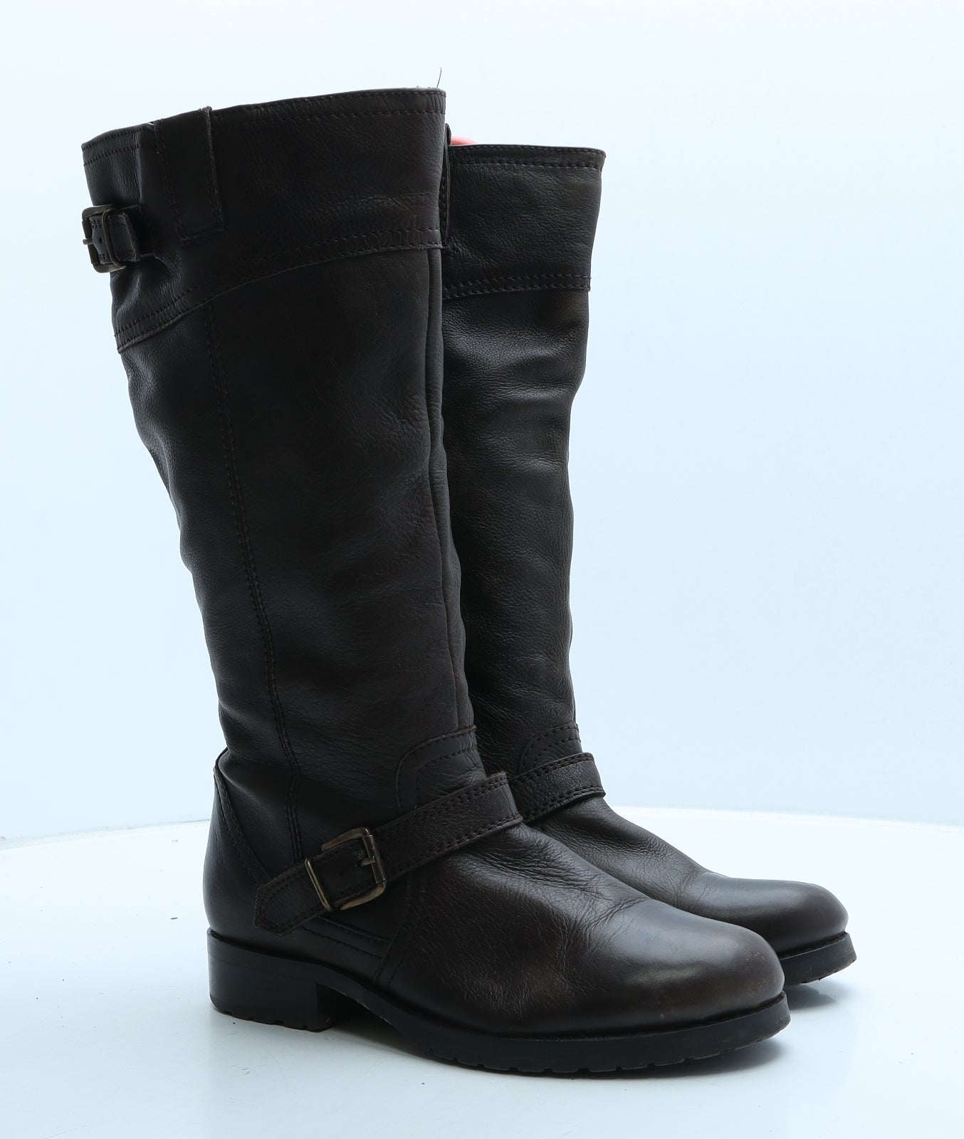 Lotus Womens Brown Leather Slip On Boot UK 6 39
