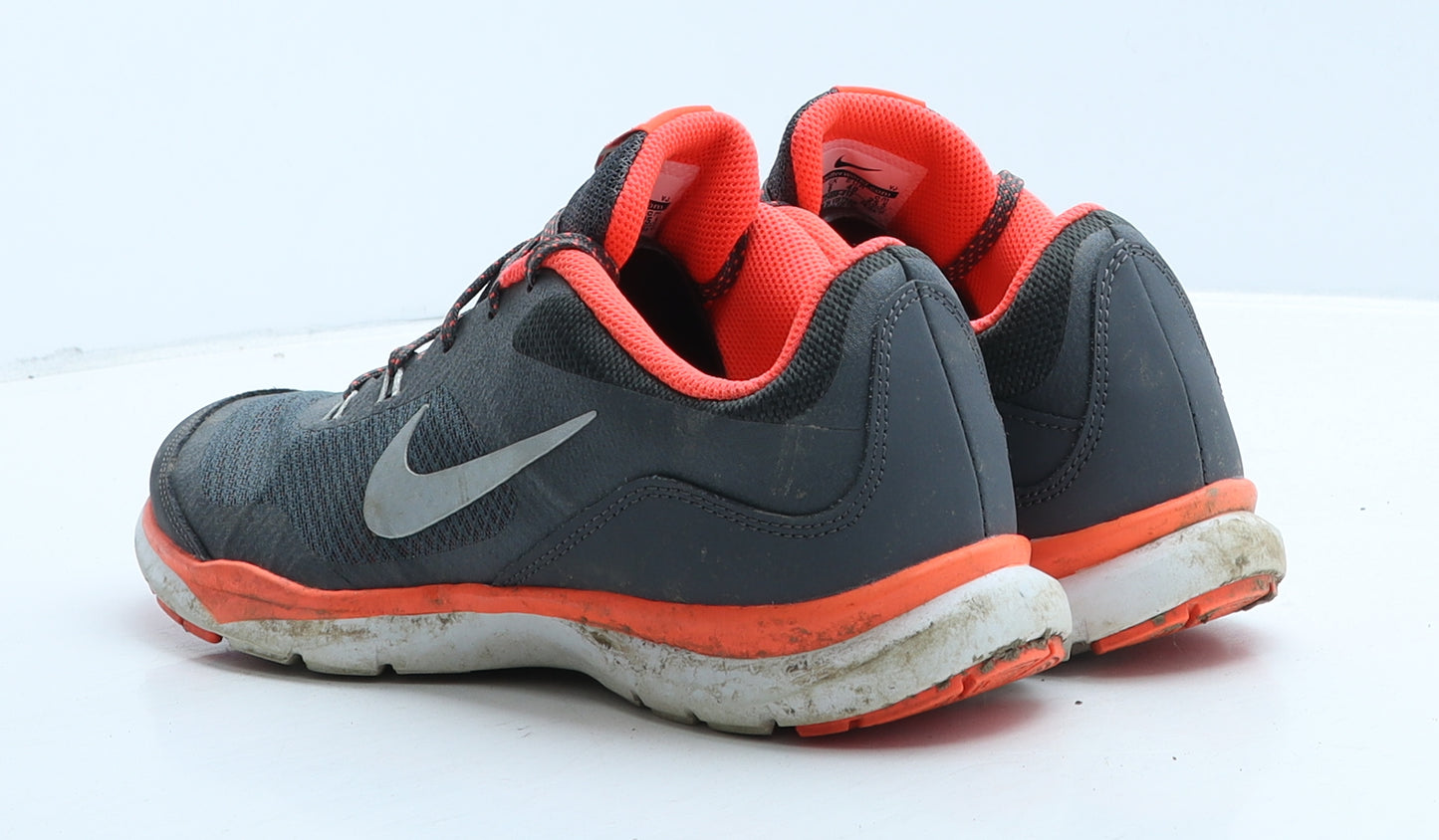 Nike Womens Grey Geometric Fabric Trainer UK 6 40