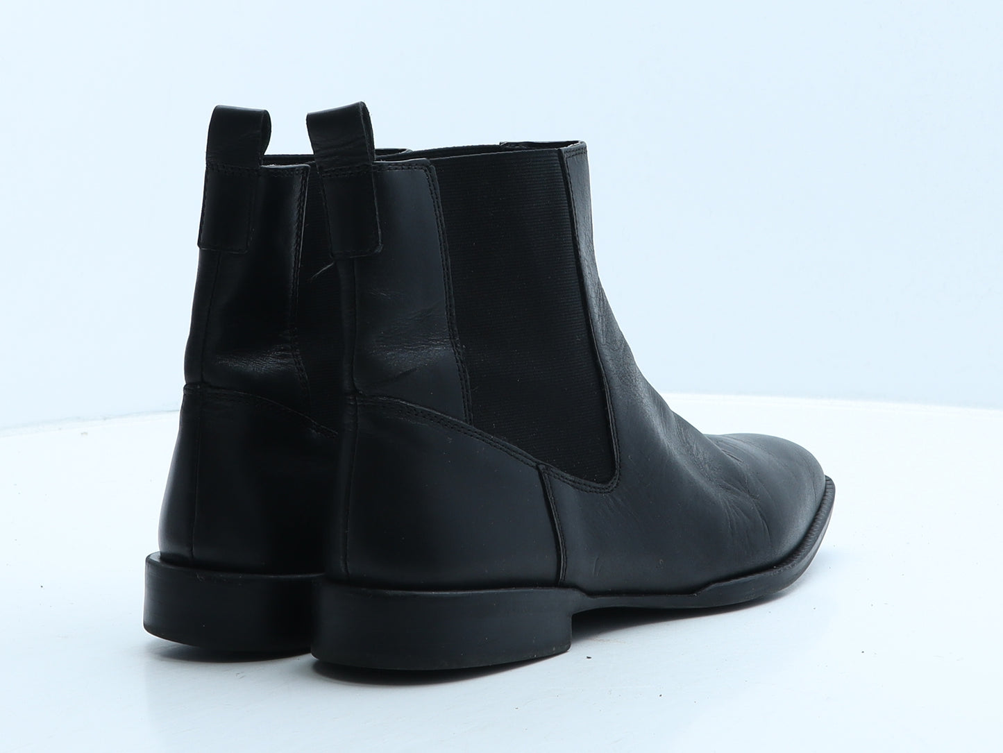 ASOS Womens Black Leather Chelsea Boot UK 6