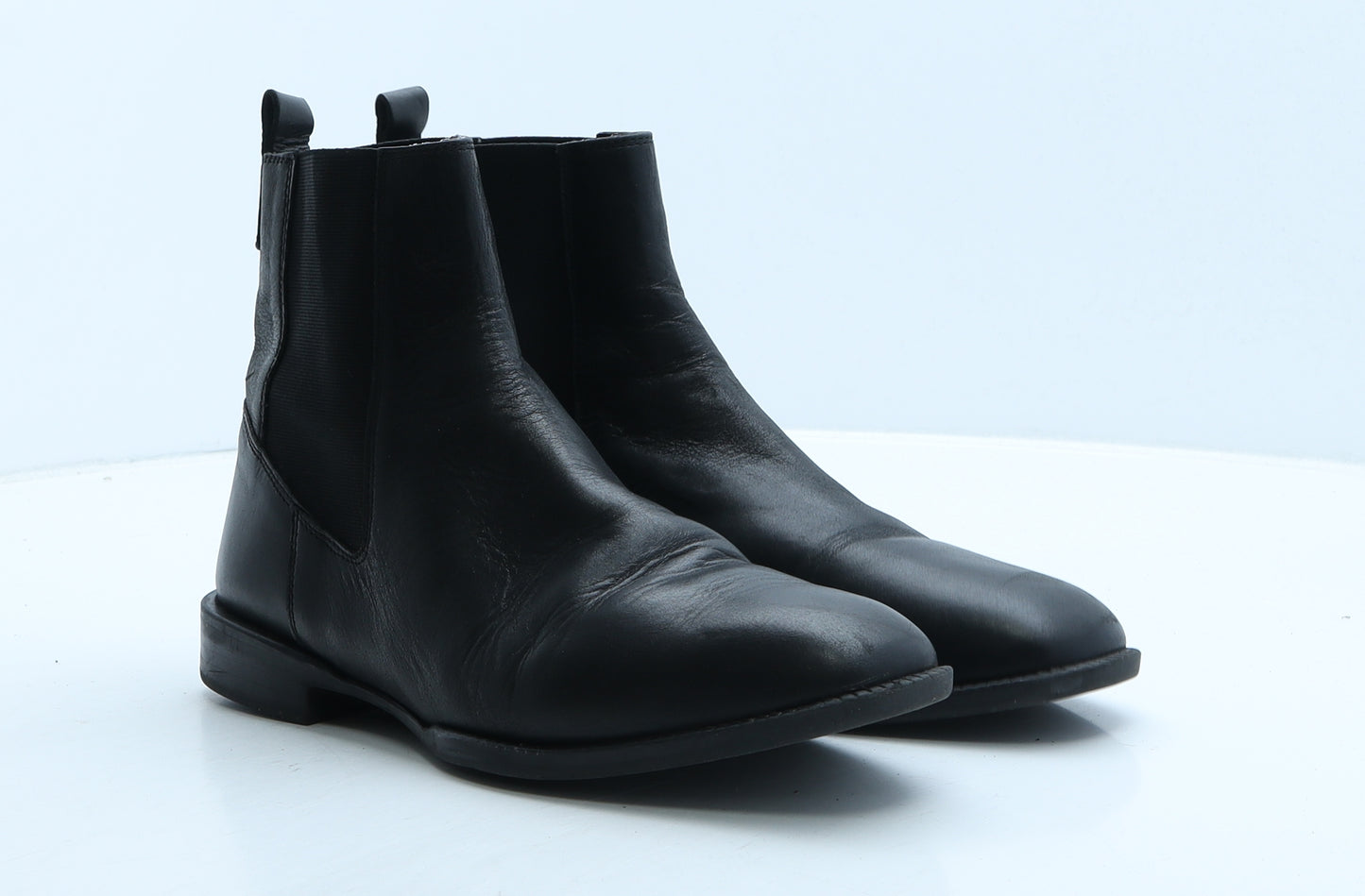 ASOS Womens Black Leather Chelsea Boot UK 6