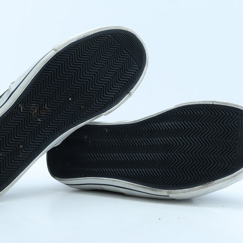 Acw85 Mens Blue Fabric Trainer Casual UK 9 43
