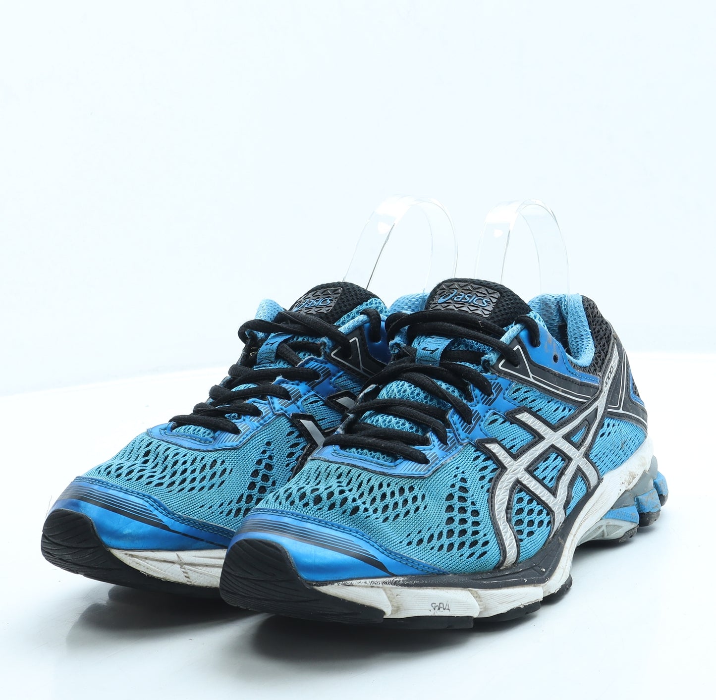 ASICS Mens Blue Polyester Trainer UK 7 40