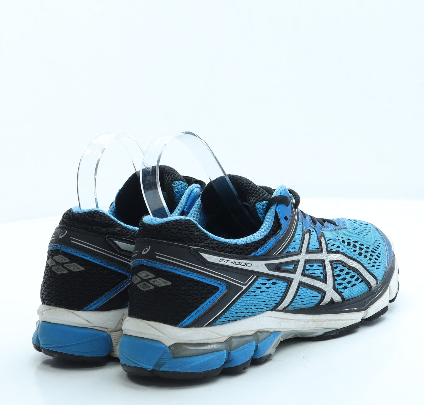 ASICS Mens Blue Polyester Trainer UK 7 40