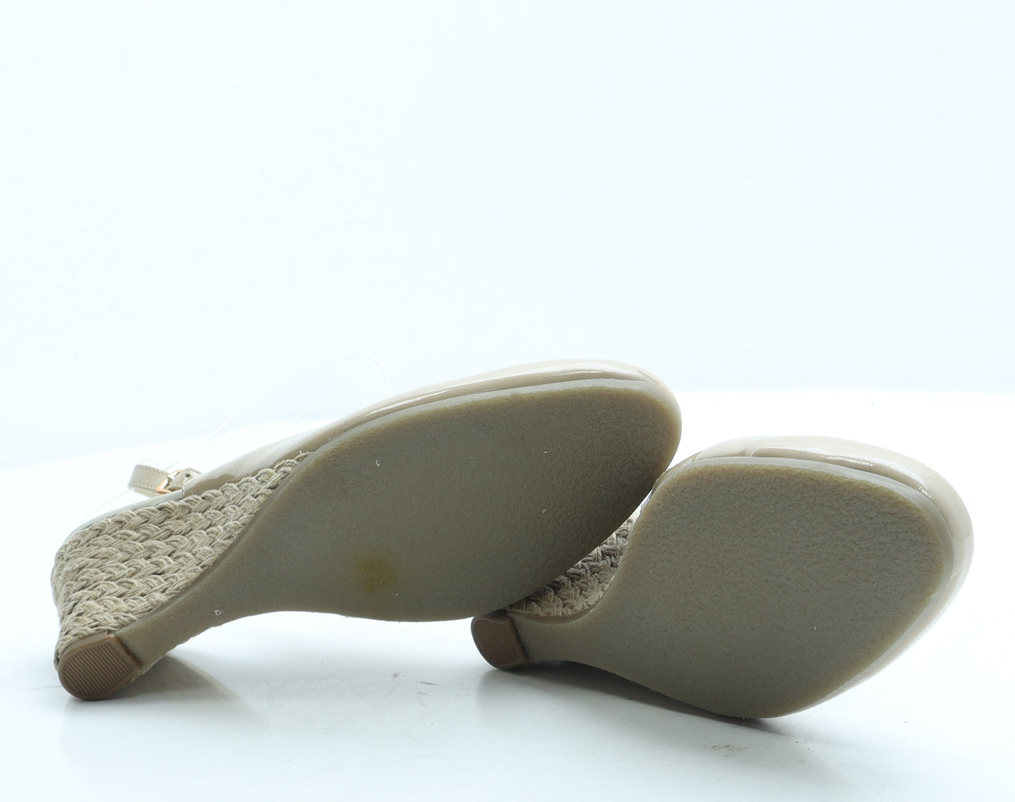 Van Dal Womens Beige Leather Slingback Heel UK 6