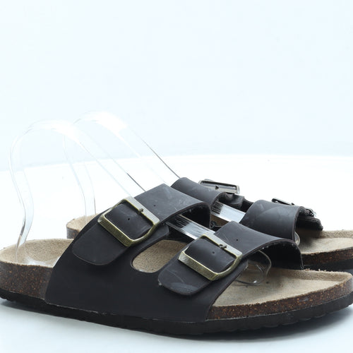 Cedar Wood State Womens Brown Leather Slip On Sandal UK 8 42