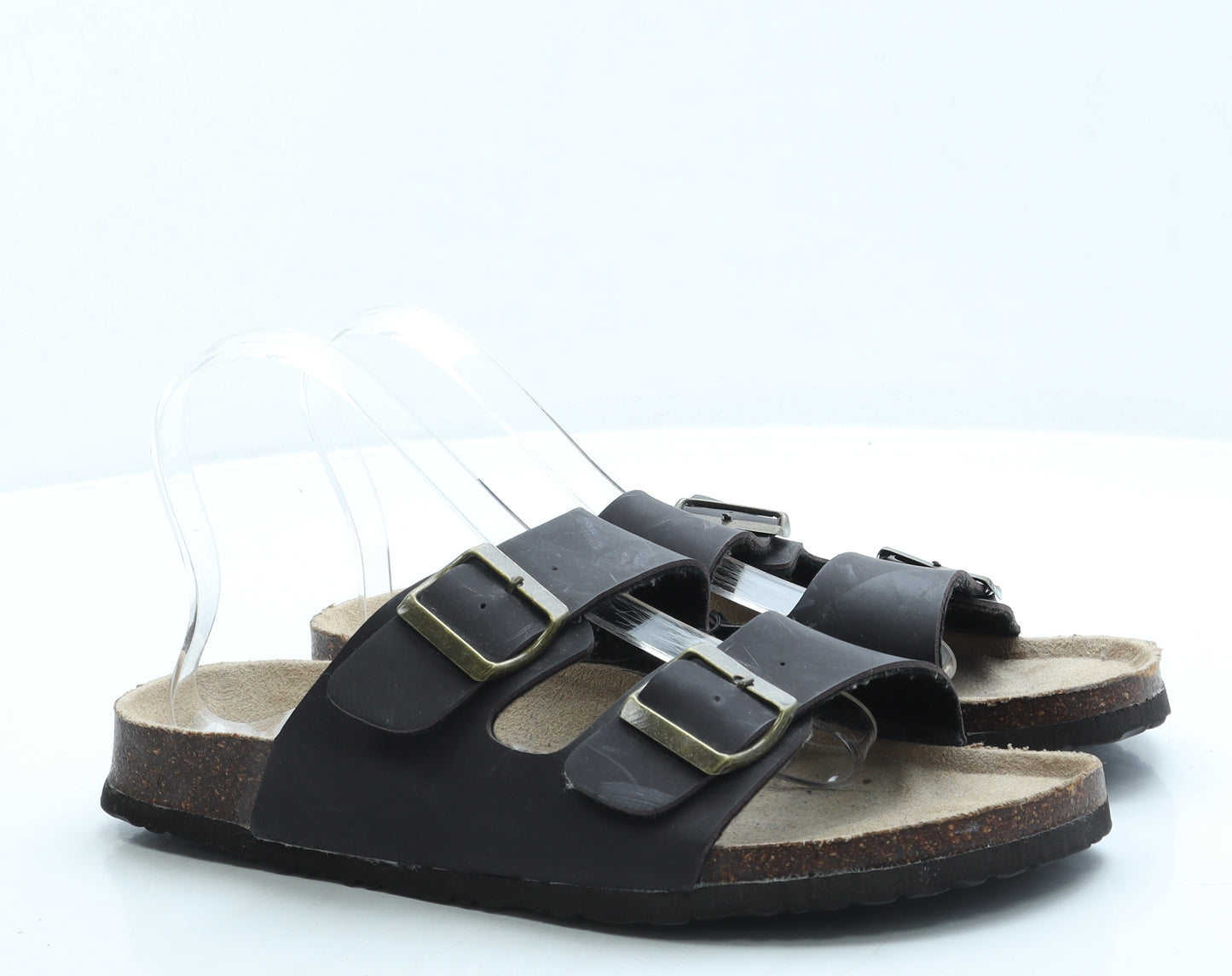 Cedar Wood State Womens Brown Leather Slip On Sandal UK 8 42