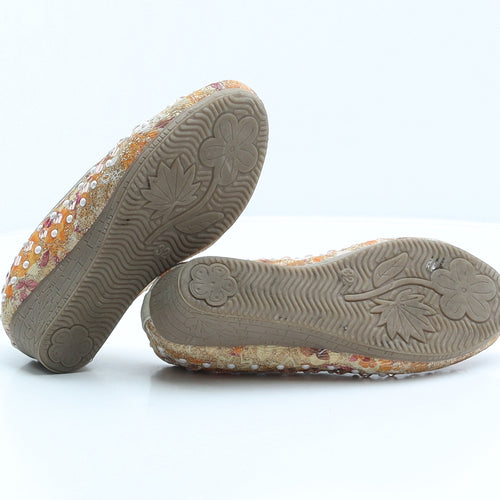 Preworn Girls Multicoloured Floral Polyester Ballet Casual UK 13 32