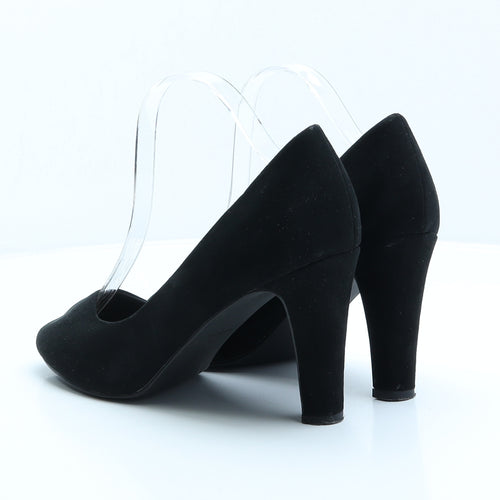 New Look Womens Black Polyester Court Heel UK 7 40