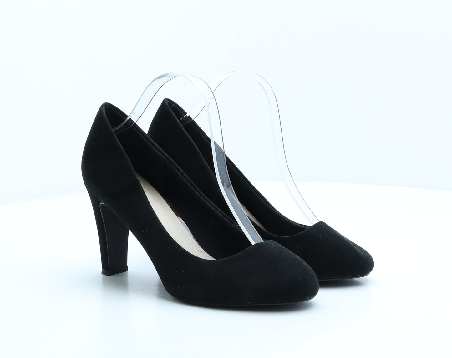 New Look Womens Black Polyester Court Heel UK 7 40