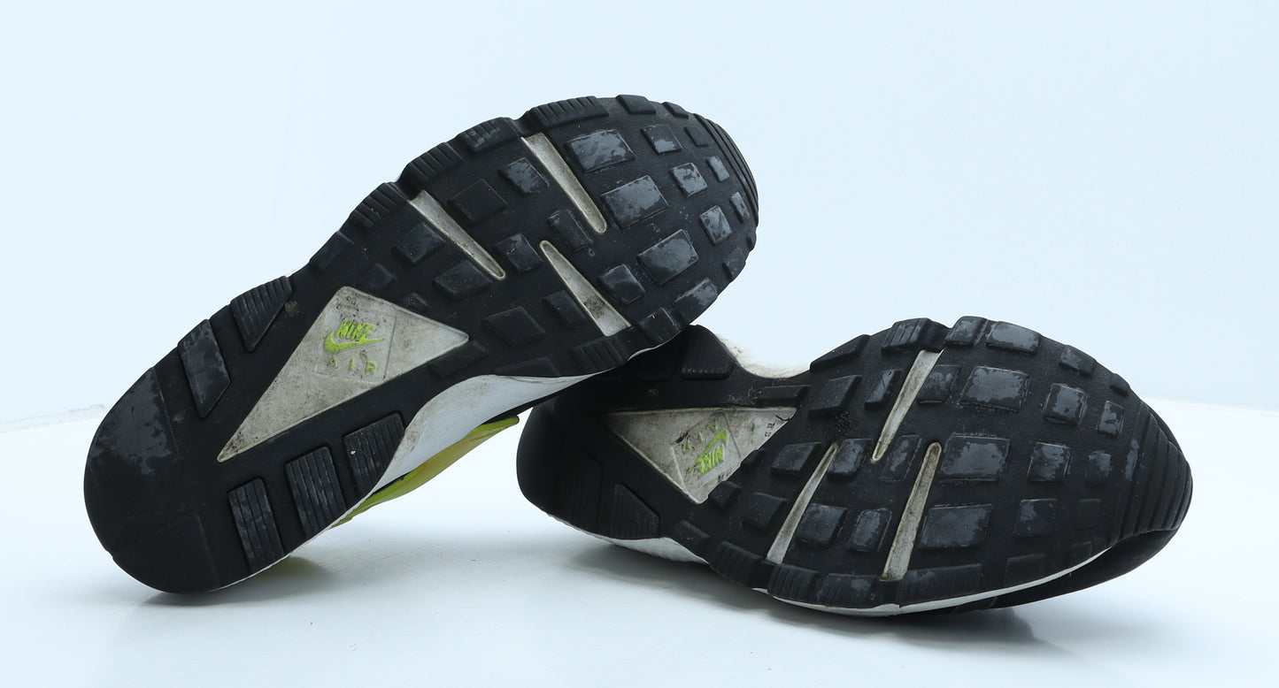 Nike Mens Black Colourblock Fabric Trainer UK 12 47.5