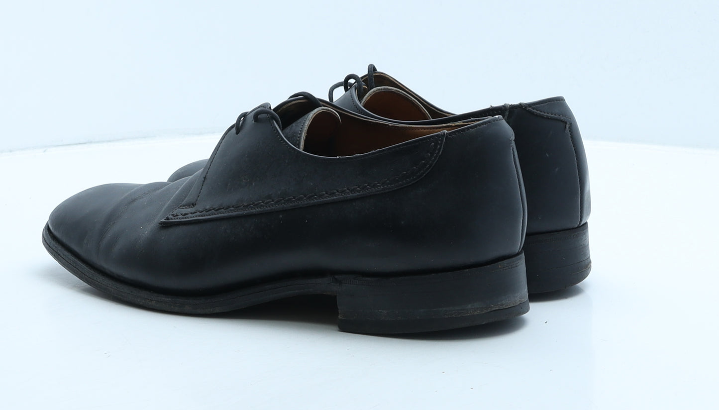 Loake Mens Black Leather Oxford Casual UK 9