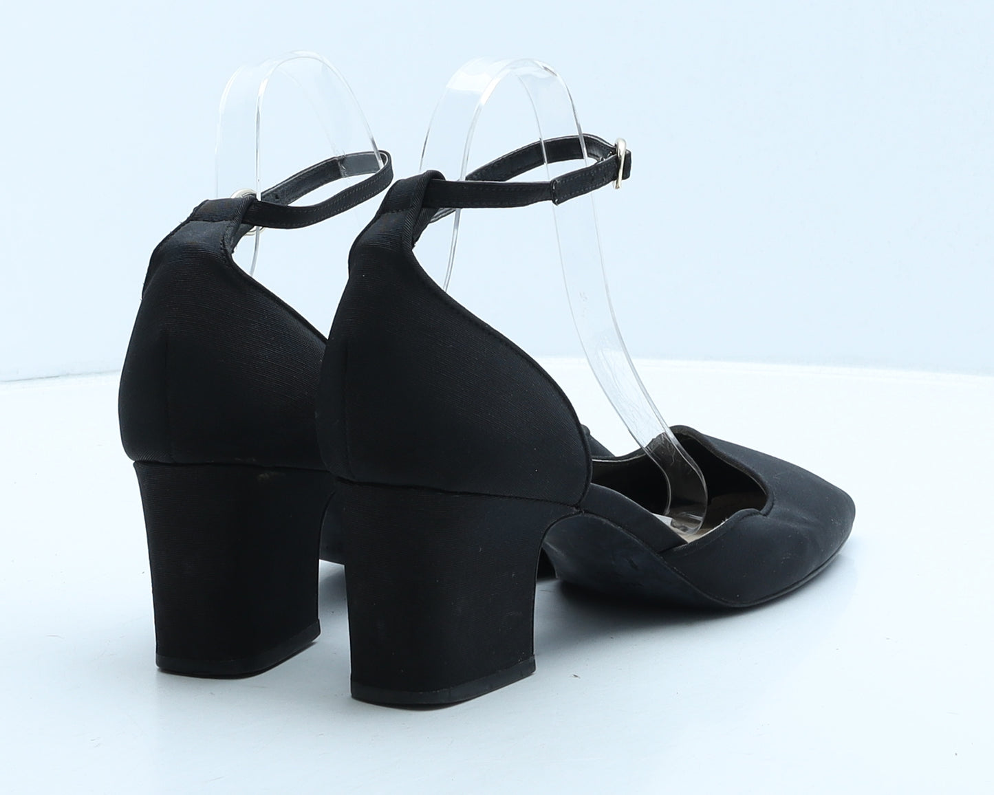 Mango Womens Black Synthetic Strappy Heel UK 6 39