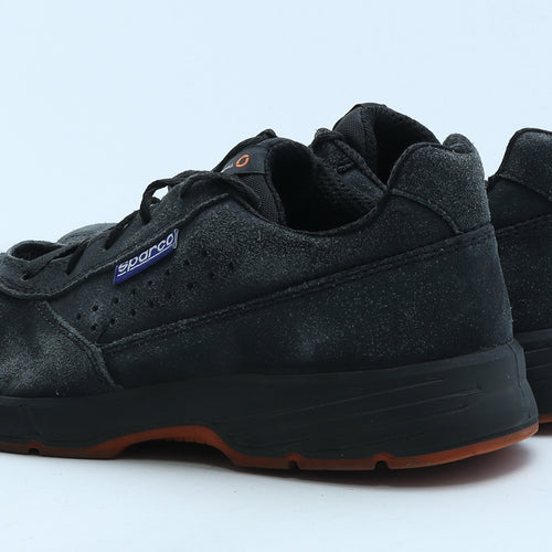 Sparco Mens Blue Leather Trainer UK 12 46 - Work Wear