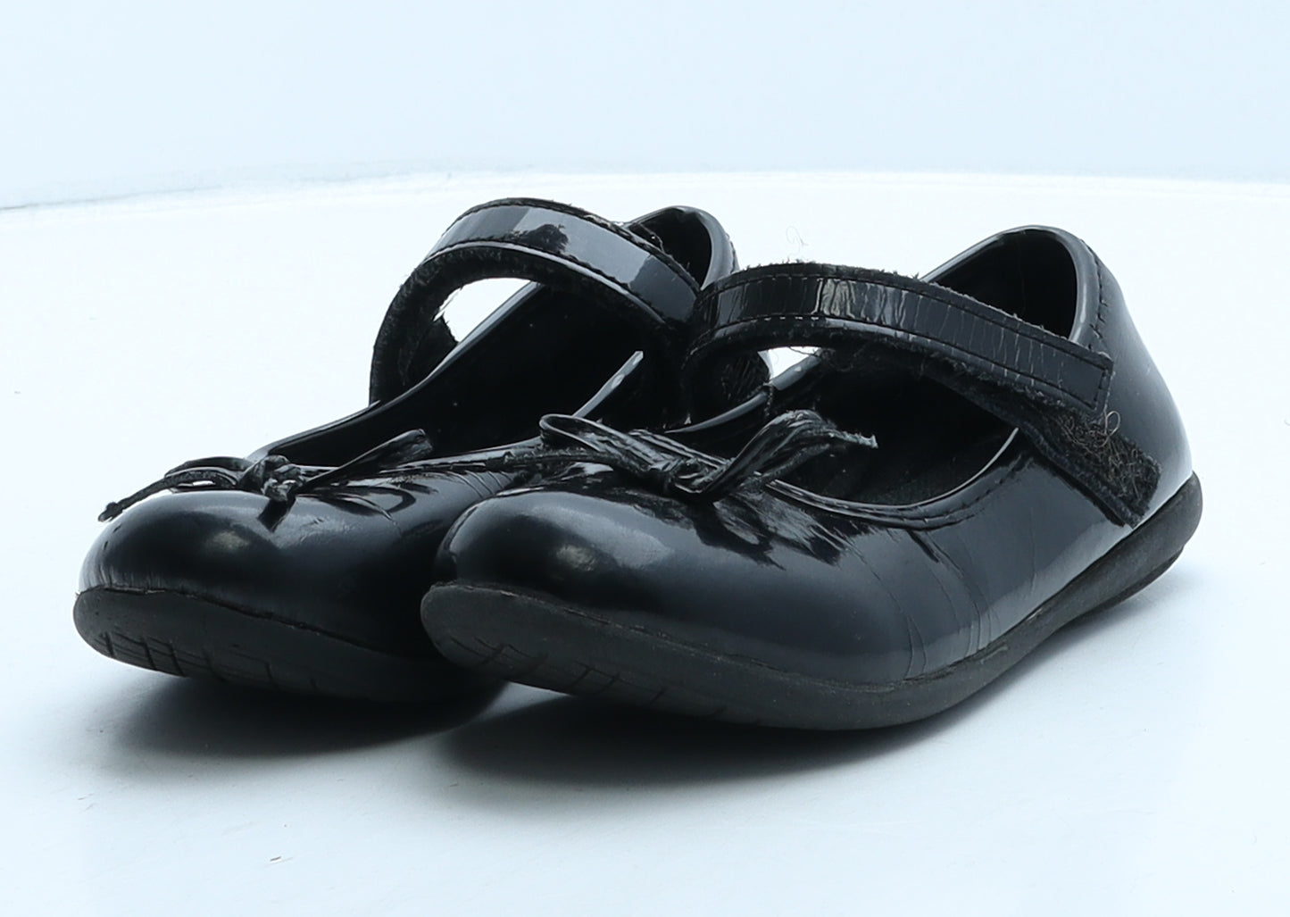Smart Start Girls Black Vinyl Ballet Casual UK 10 28