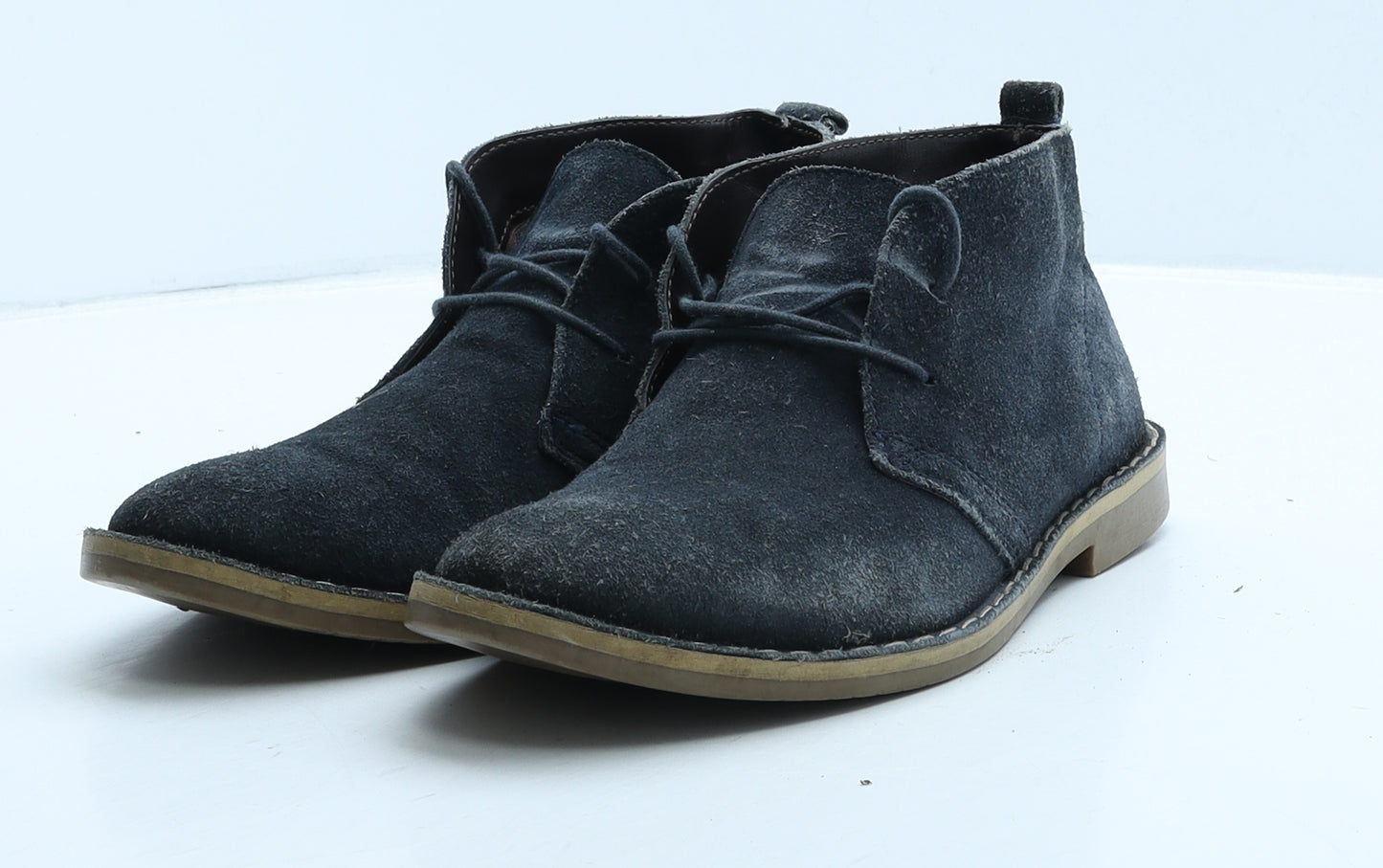 Matalan Boys Blue Suede Chukka Boot UK 3